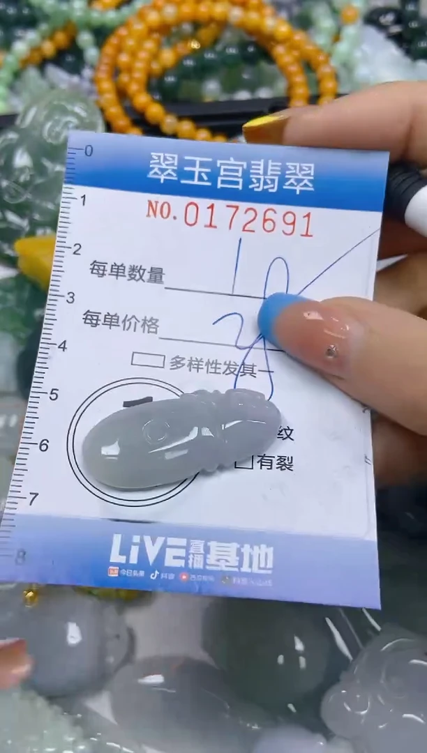 翡翠未镶嵌颈饰闪购0172691