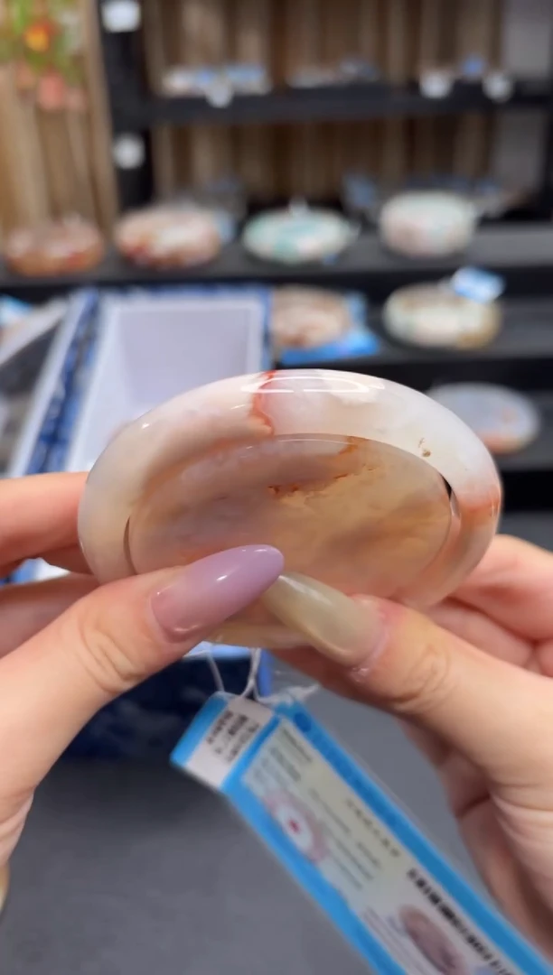 未镶嵌手镯石英质玉A452(61圈赠送镯心)