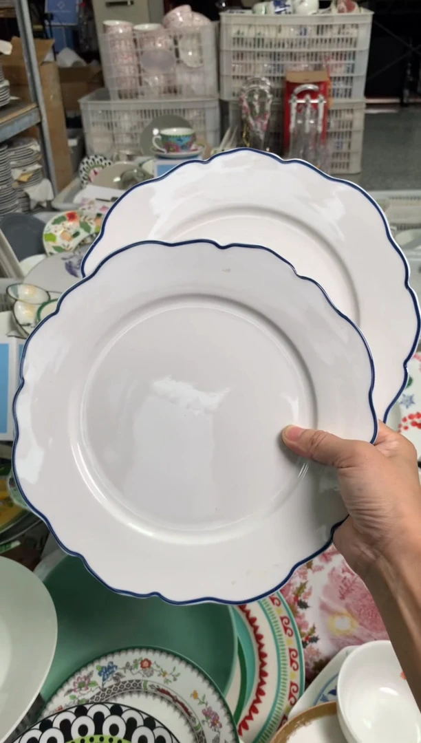 瓷陶瓷尾单CC004微瑕2个样品
