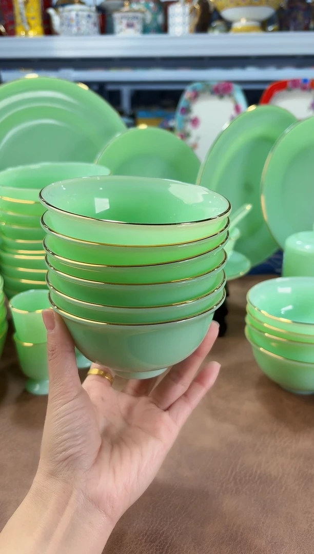 玉瓷4.5英寸饭碗6个景德镇陶瓷