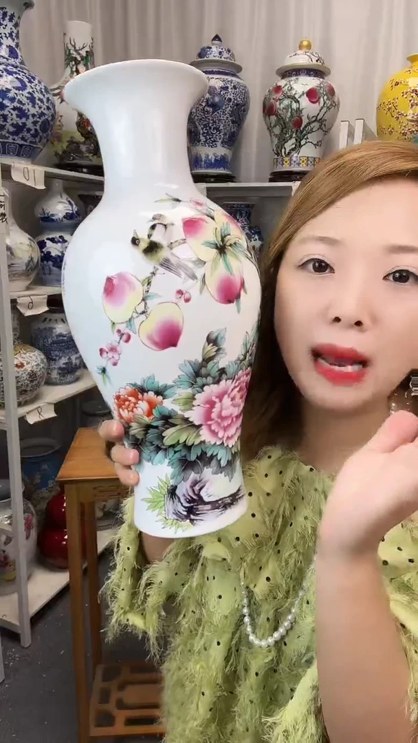 摆件景德镇新寿桃福利