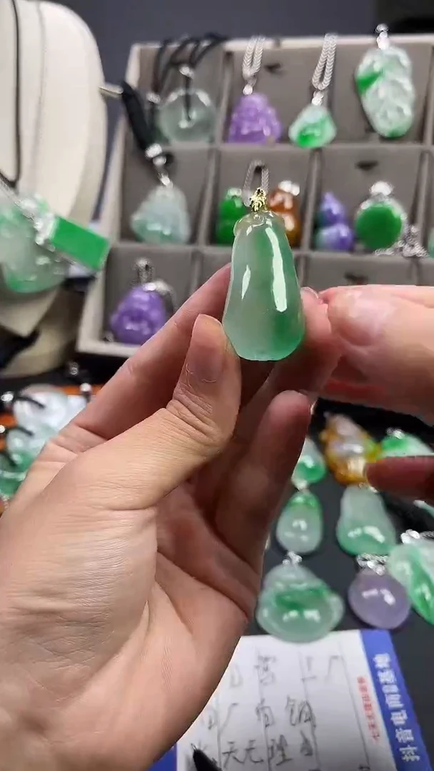 颈饰未镶嵌翡翠  所见即所得 一图一物