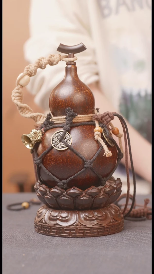 1571号链接精品大漆葫芦现货现发[一物一拍]