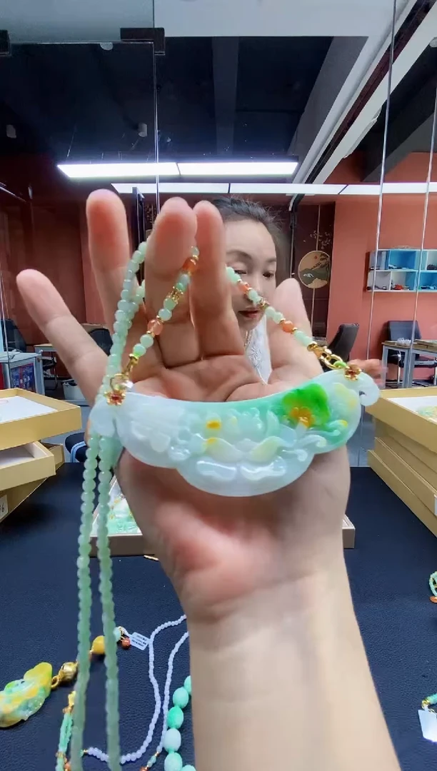 颈饰未镶嵌翡翠翡翠吊坠