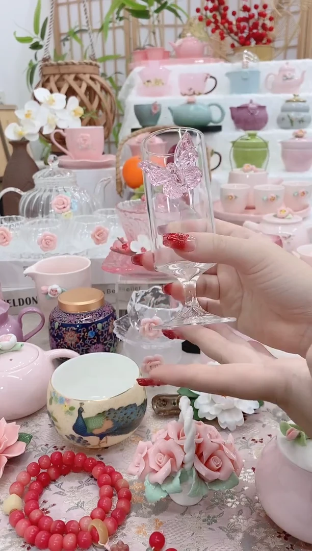 瓷片蝴蝶猴魁杯20251218957