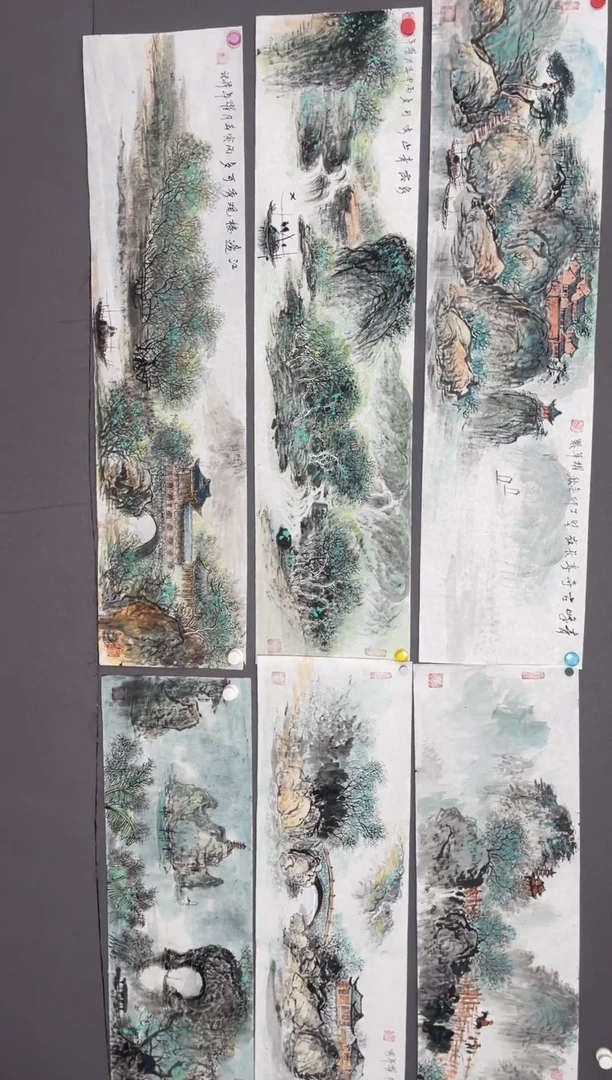 国画苍**鹰国画山水花鸟作品