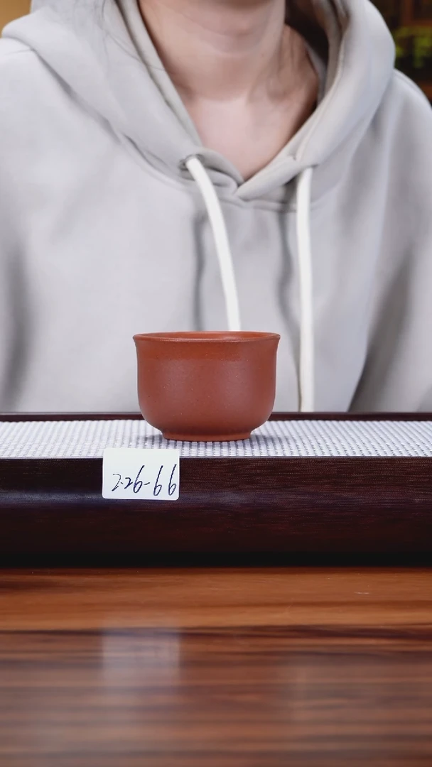 【闪购商品】紫砂茶壶2.26-66 桃花泥 主人杯