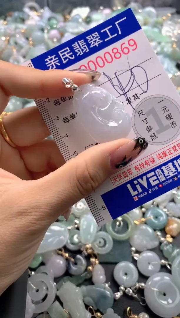 颈饰未镶嵌翡翠869