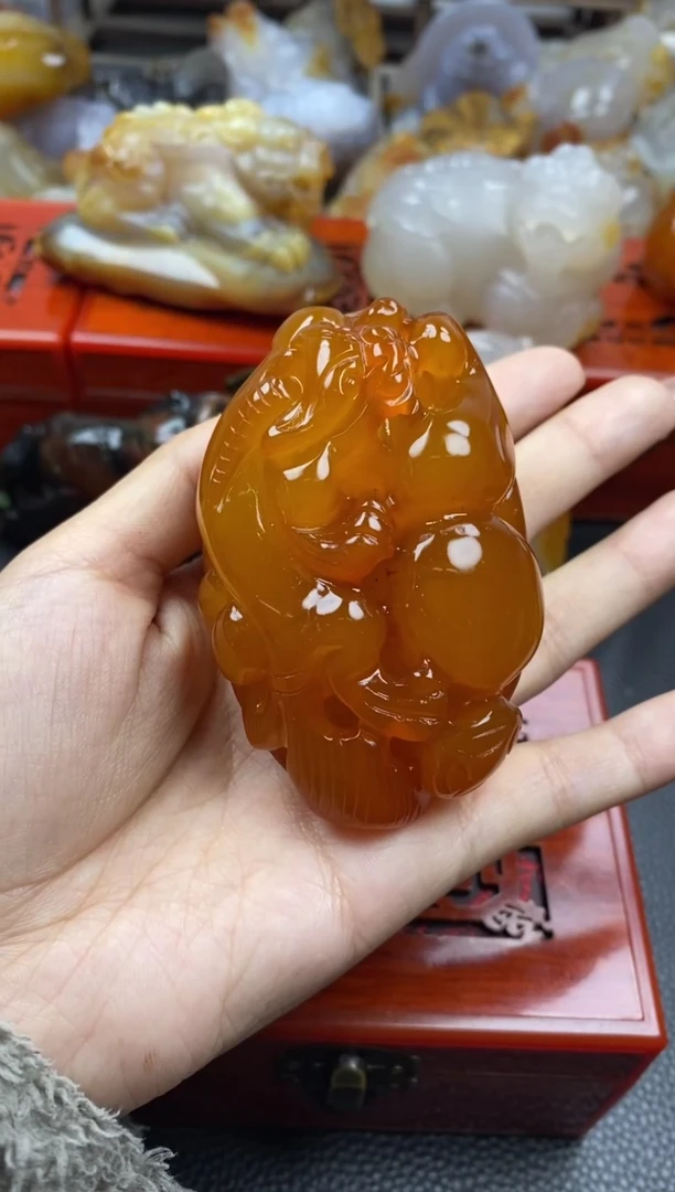 【闪购商品】玛瑙/玉髓手把未镶嵌00