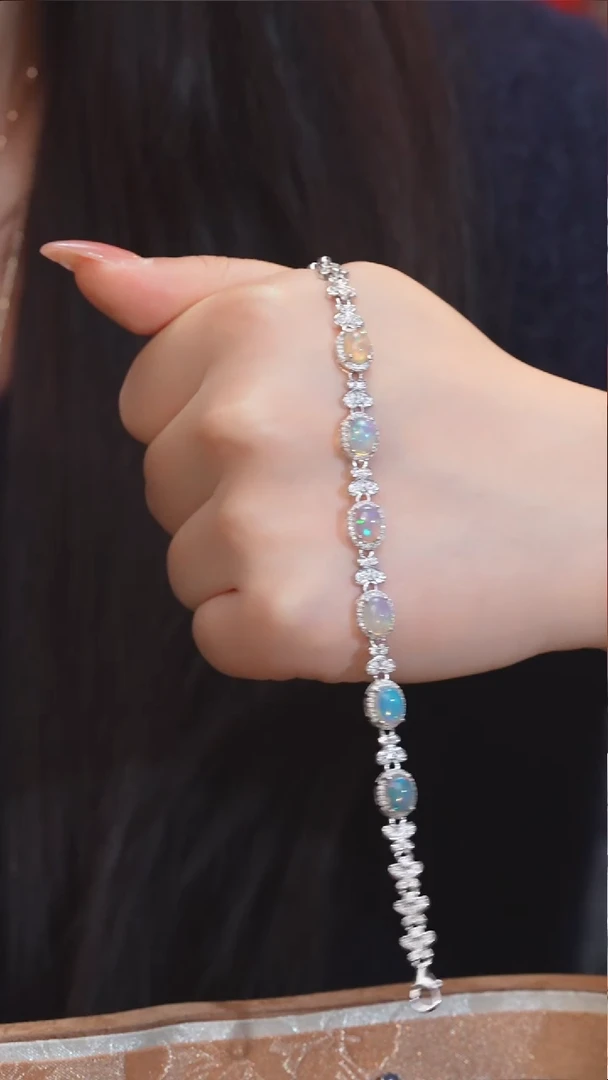 【闪购商品】欧泊手链未镶嵌   @@W9465