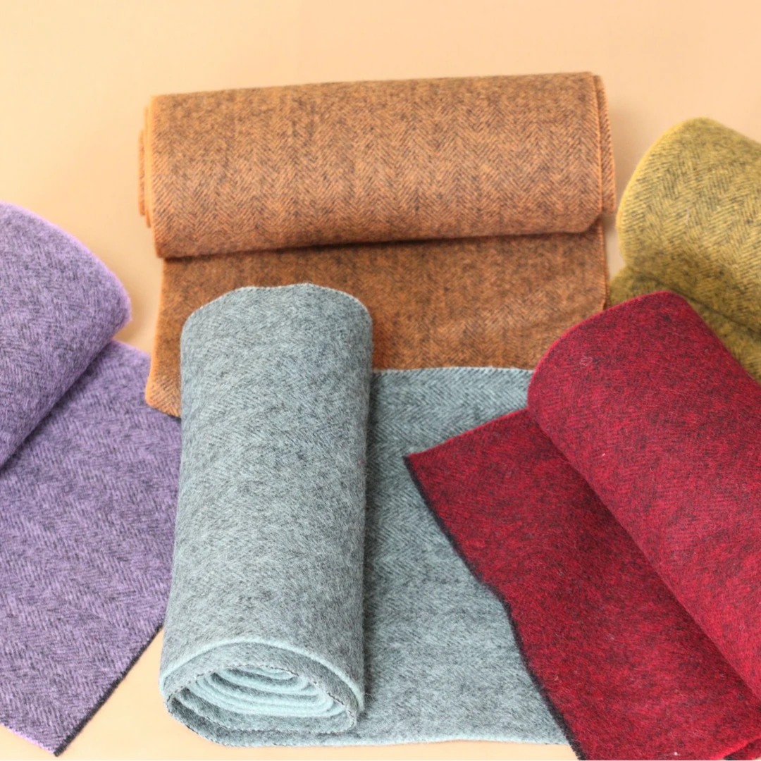 9色羊毛围巾百搭保暖