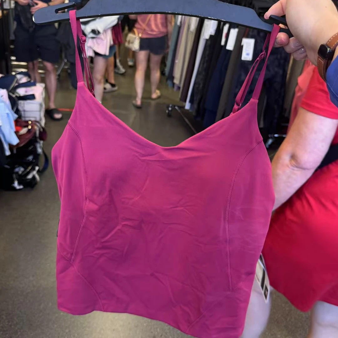lululemon Align Waist Length Cami C/D女士背心有胸垫C/D罩杯