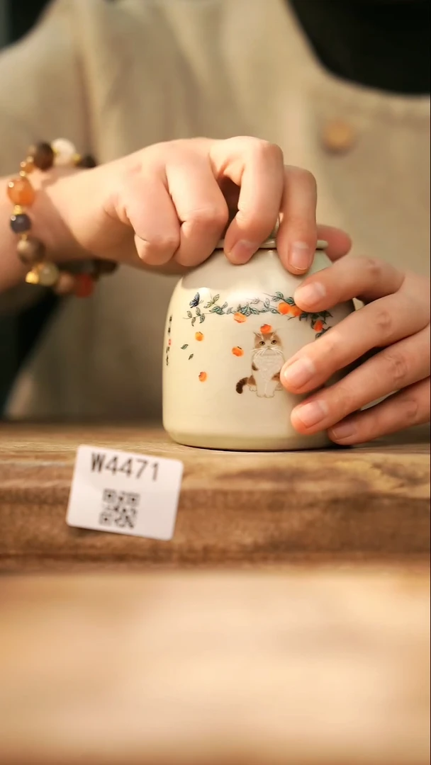 【经典福利】/ 茶叶罐@@W4471