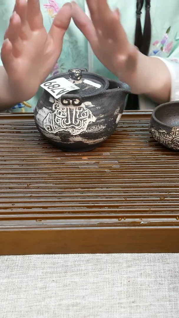 纯手工粗陶每一只不一样