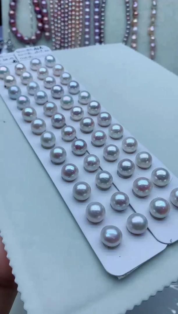 未镶嵌淡水珍珠耳饰淡水珍珠耳饰多样性发其一