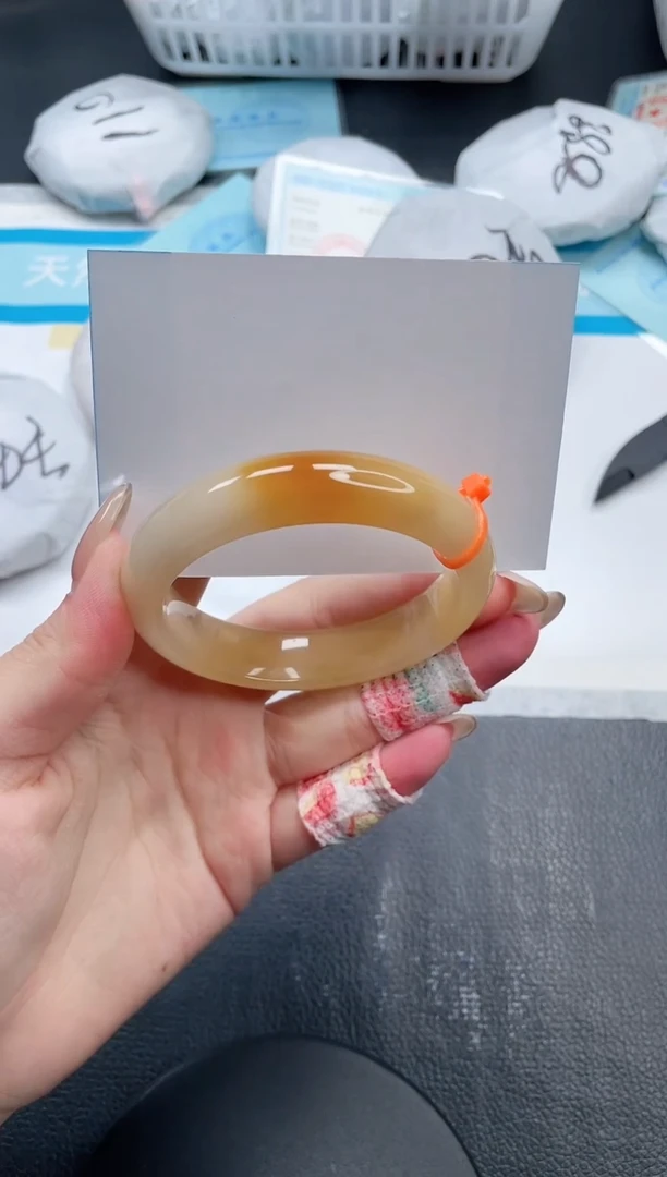 石英质玉手镯未镶嵌13V345-55