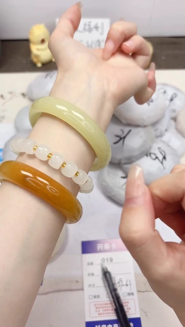 石英质玉手镯未镶嵌19-晴水-圈口60