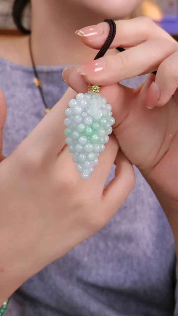 颈饰未镶嵌翡翠国风