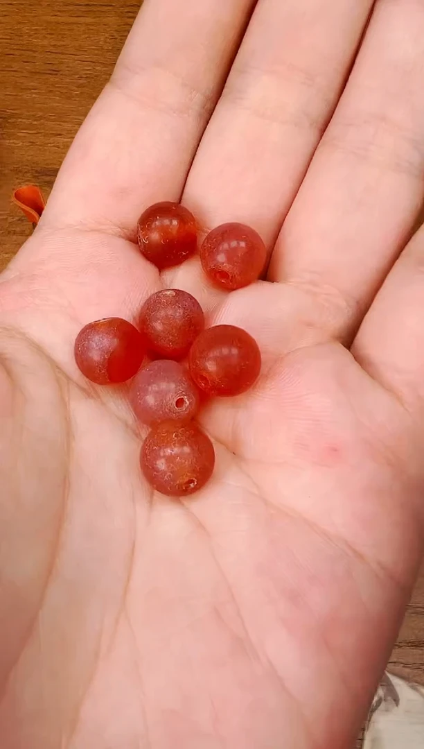 玛瑙/玉髓颈饰未镶嵌【 西亚珠饰 】配珠随发1颗