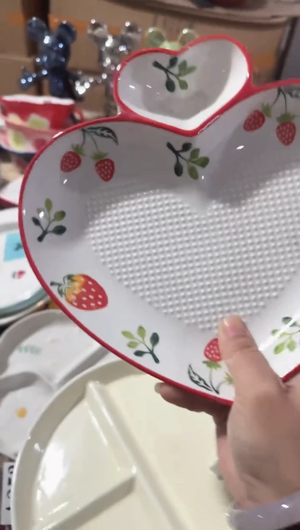 【9.5寸★1个】黑点针眼属正常陶瓷都有介意慎拍微瑕破损包赔