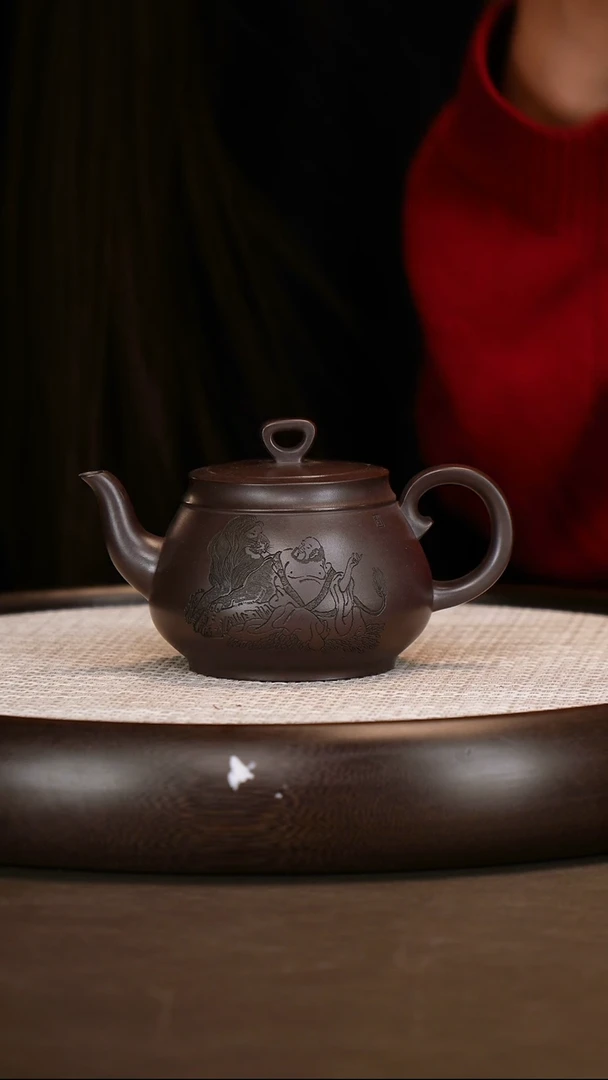 茶壶紫砂【沈遽华】紫泥思源   300CC