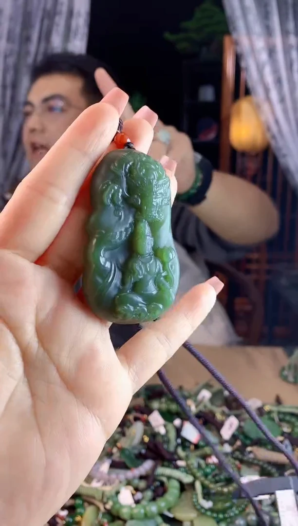 【闪购商品】和田玉挂件未镶嵌1