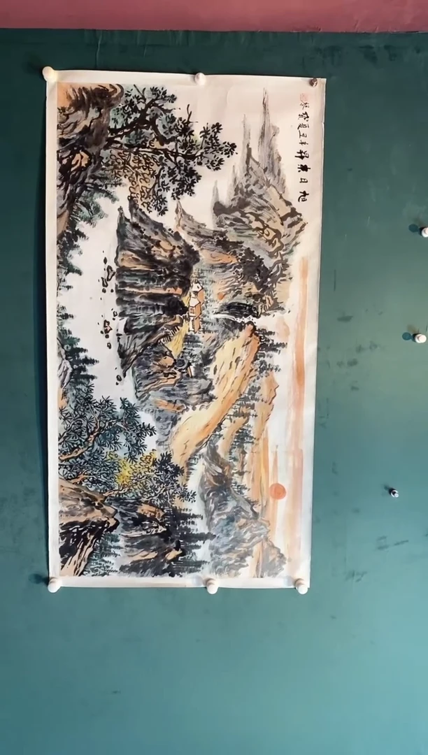 国画馆藏精品绘画作品