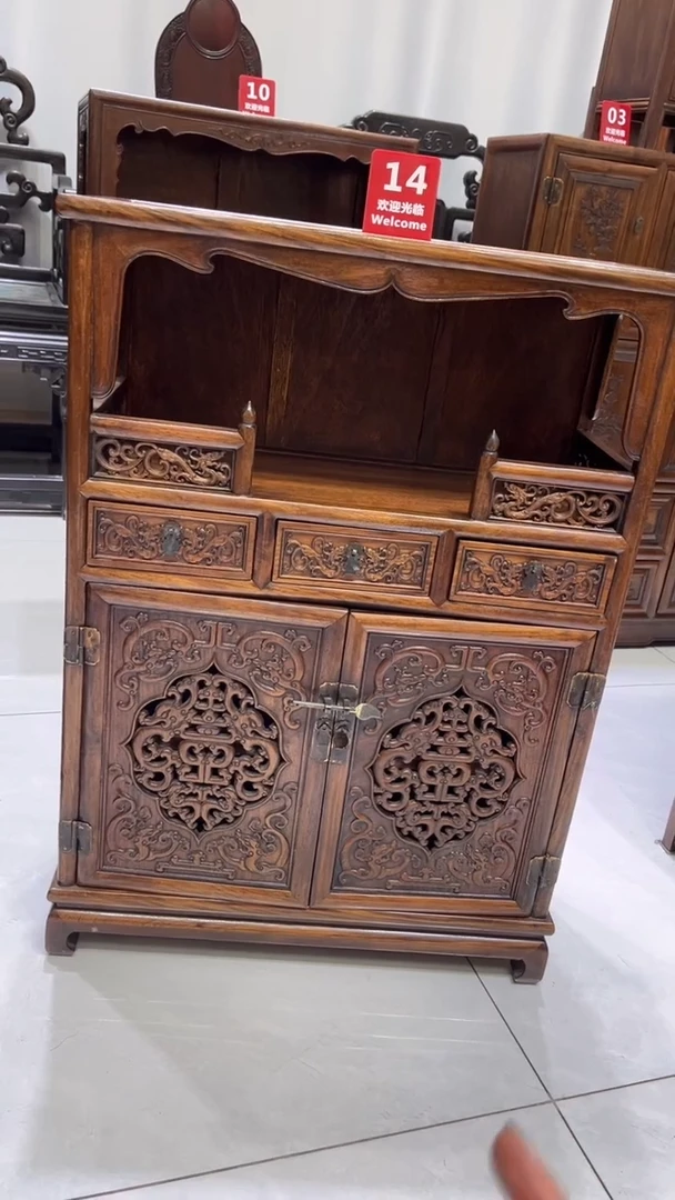 【闪购商品】贡木雕刻万历柜万历柜