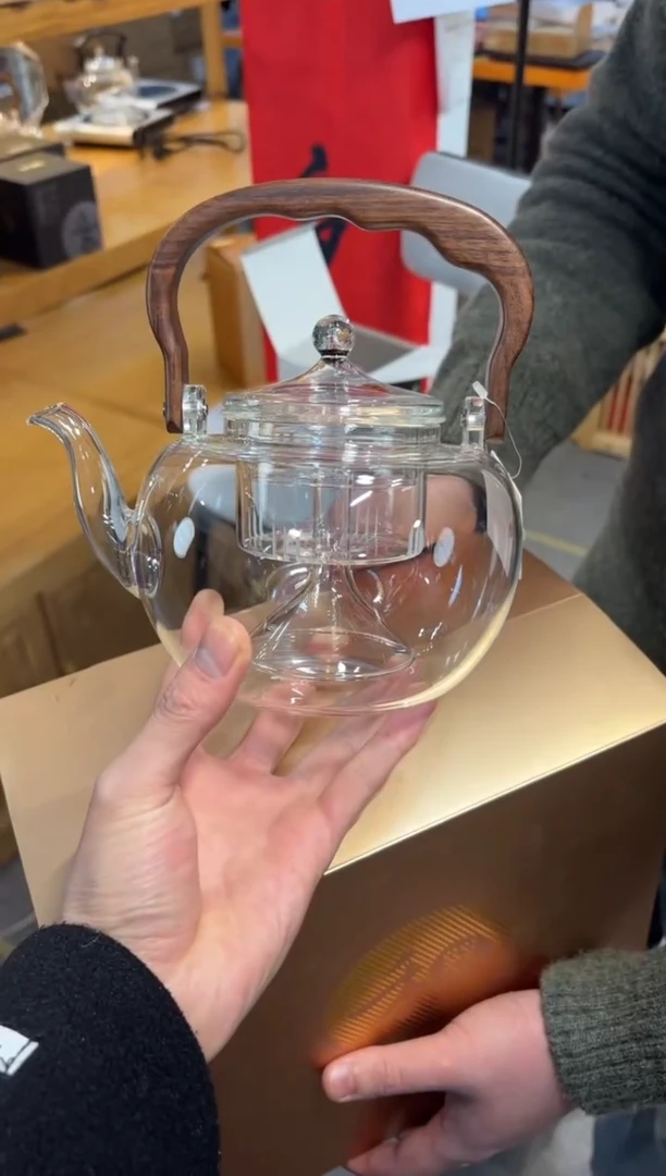 【闪购商品】禾器-山雅壶-透明色-双内