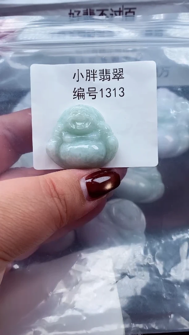 颈饰未镶嵌翡翠缅甸天然A货翡翠1313