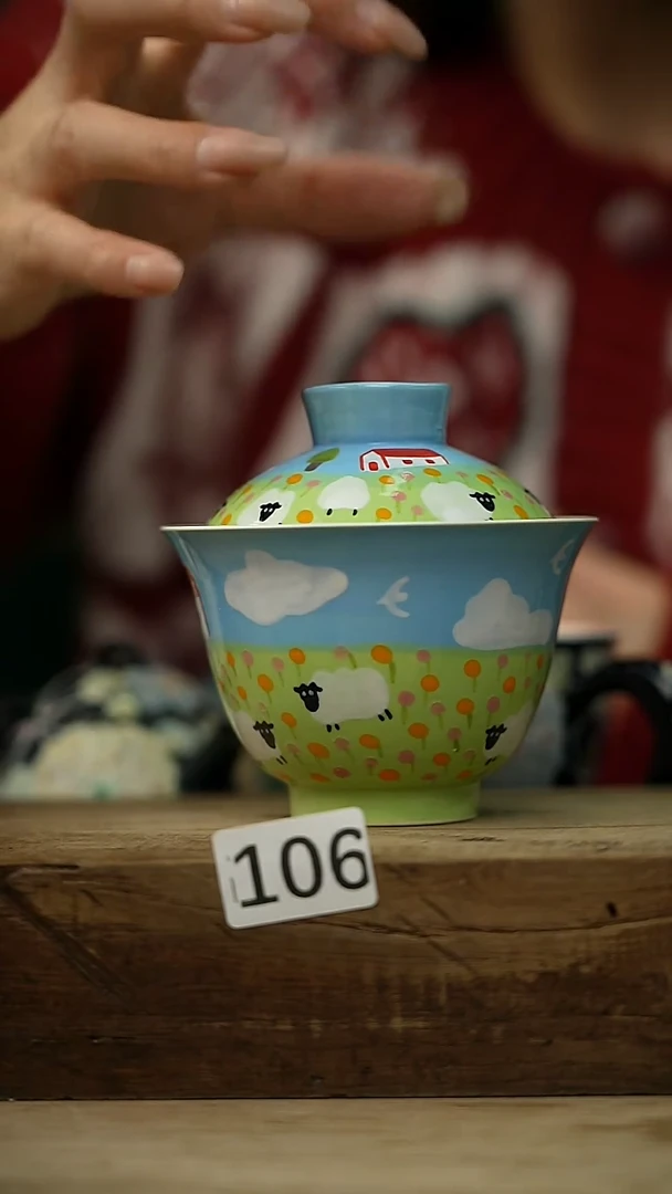 【闪购商品】瓷片中国美院设计师 小群 款/