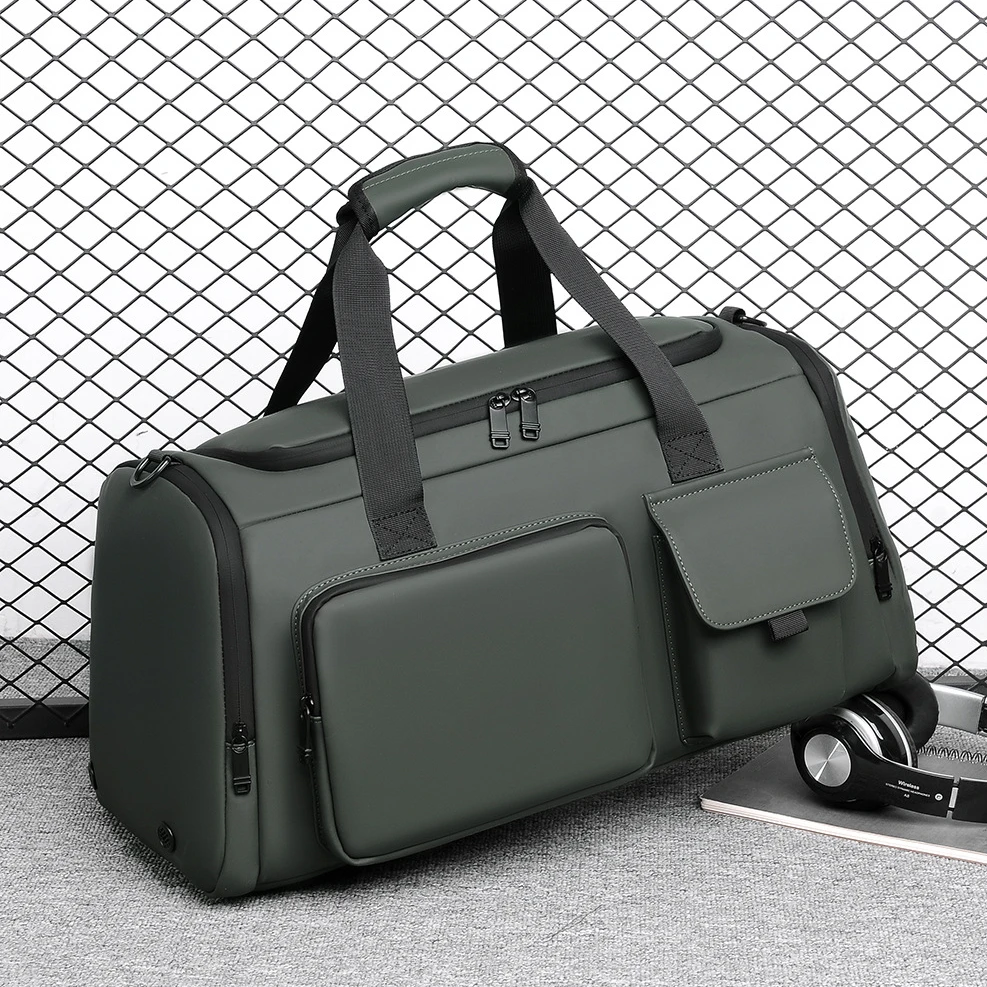 跨境新款手提包多功能出差旅行包户外运动健身包防水大容量行李包