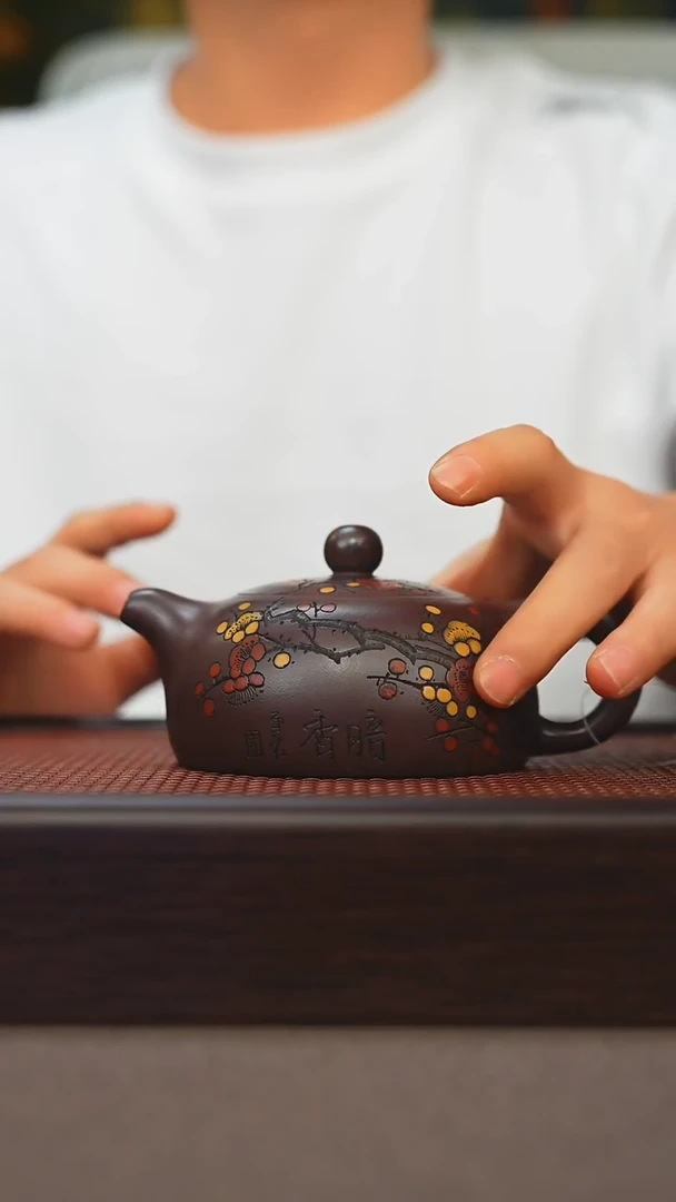 茶壶紫砂原矿紫砂手工茶壶