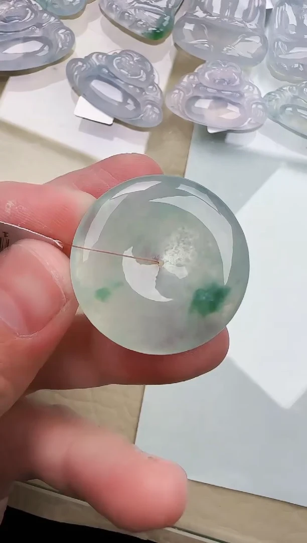 颈饰未镶嵌翡翠缅甸翡翠a货