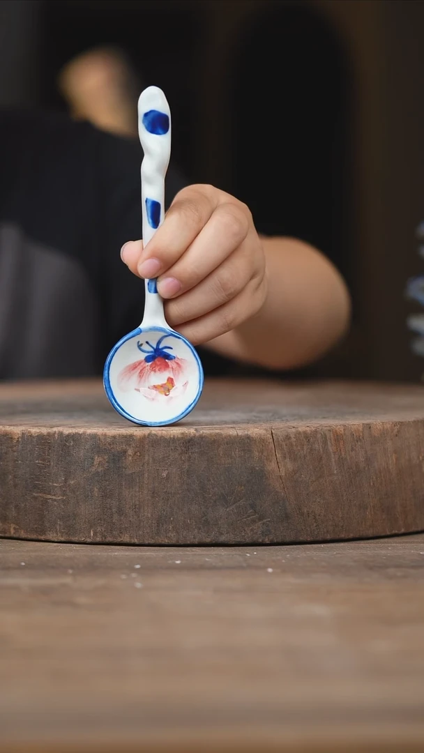 瓷片景德镇高温釉下彩（食品级）