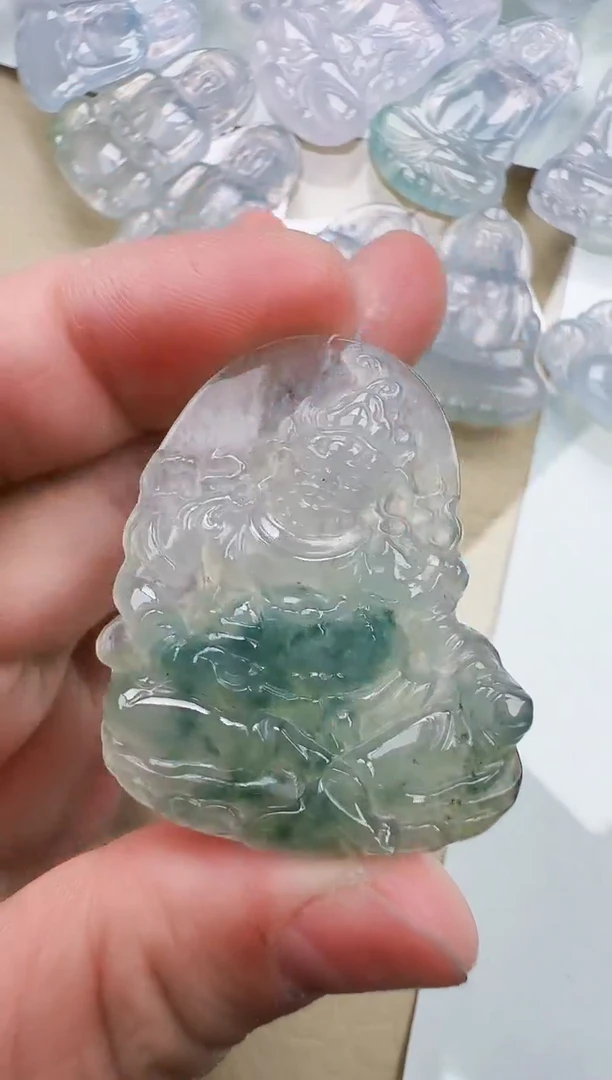 颈饰未镶嵌翡翠缅甸翡翠a货