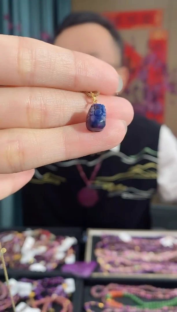 【闪购商品】苏纪石（舒俱来）吊坠(不含链)18K金镶嵌674