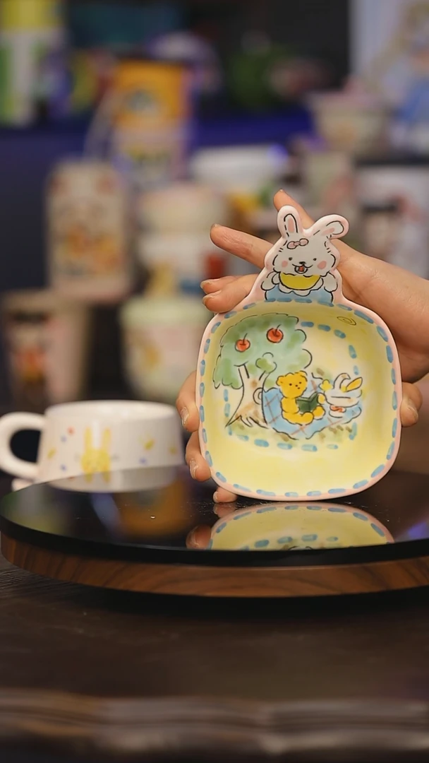 【闪购商品】摆件景德镇釉下彩绘设计师款式陶瓷2