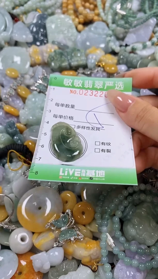 翡翠未镶嵌颈饰闪购0232201