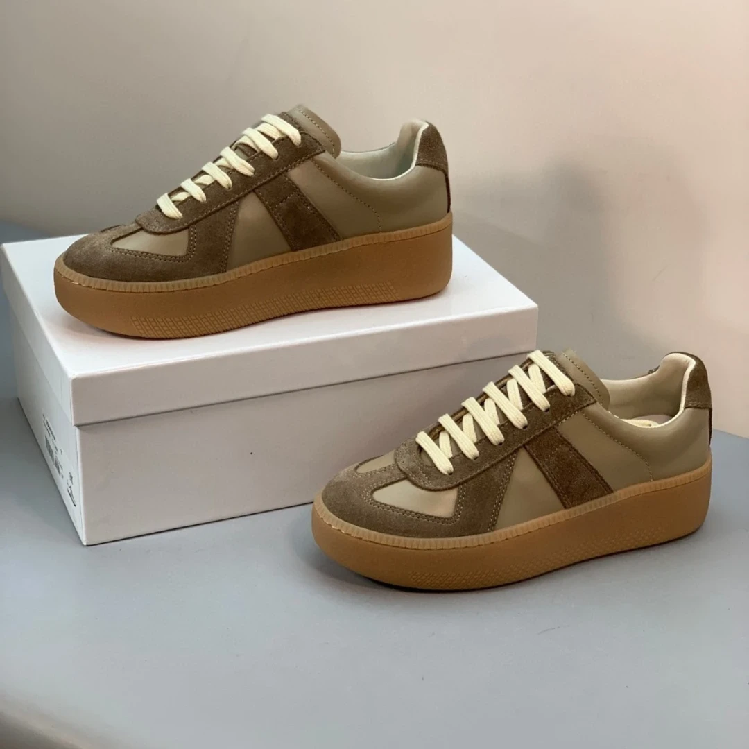 【M6厚底德训】松糕鞋德训百搭厚底训练运动鞋