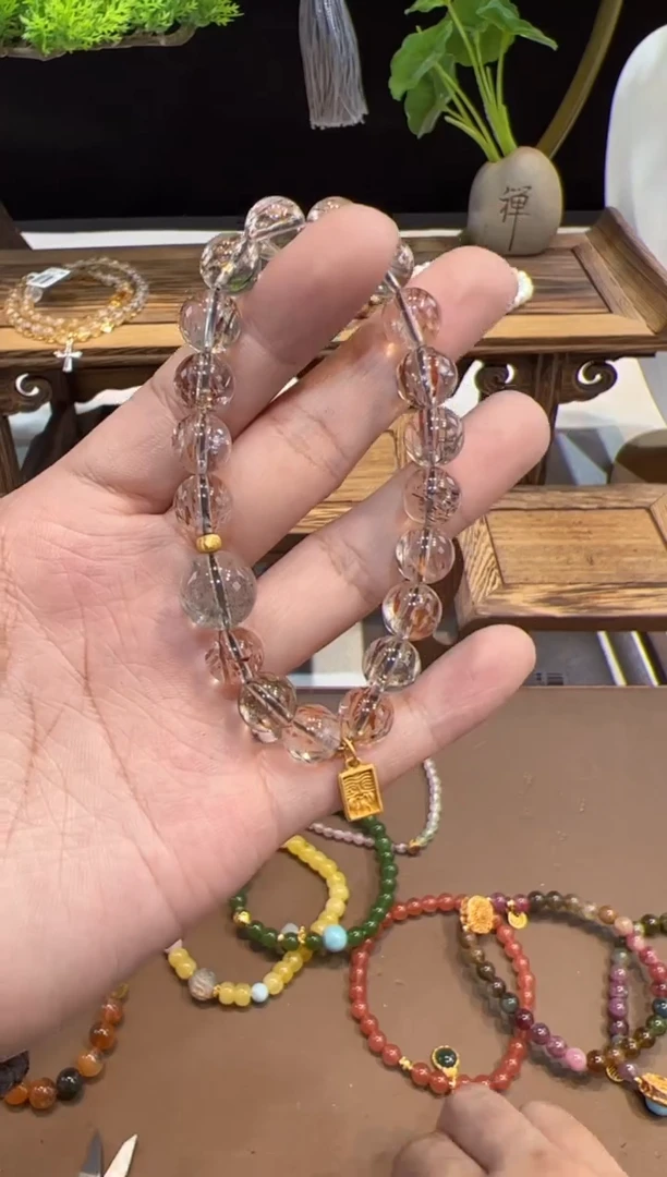 【闪购商品】水晶手串未镶嵌手饰@@
