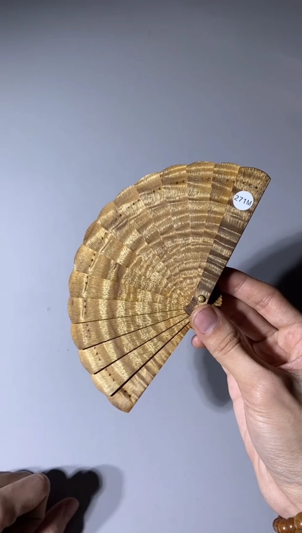 【闪购商品】金丝楠271号10cm金丝楠迷你扇