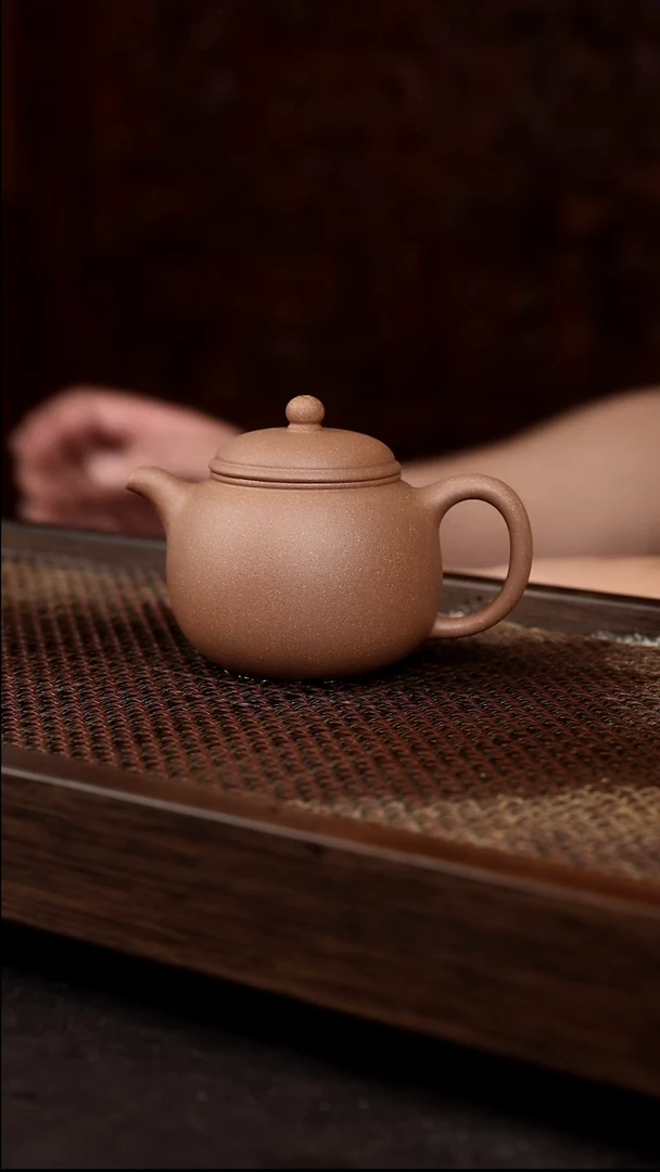 茶壶紫砂老段泥匏尊