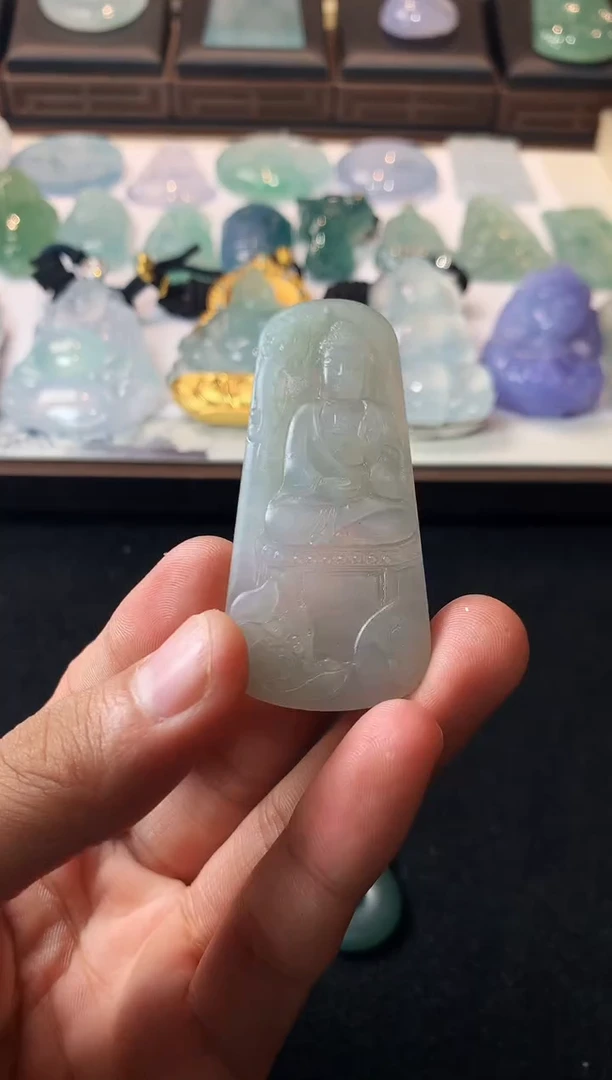 未镶嵌定制翡翠开**天4063毛货不退不换