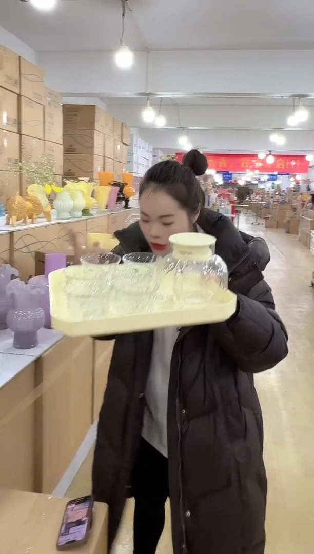 【闪购商品】无铅玻璃甄选花器-t-早25