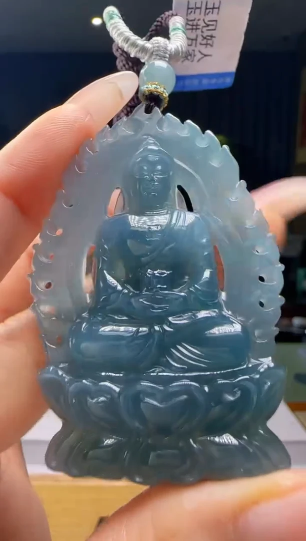 翡翠未镶嵌颈饰多样性发其一YJ@@60B7J17838