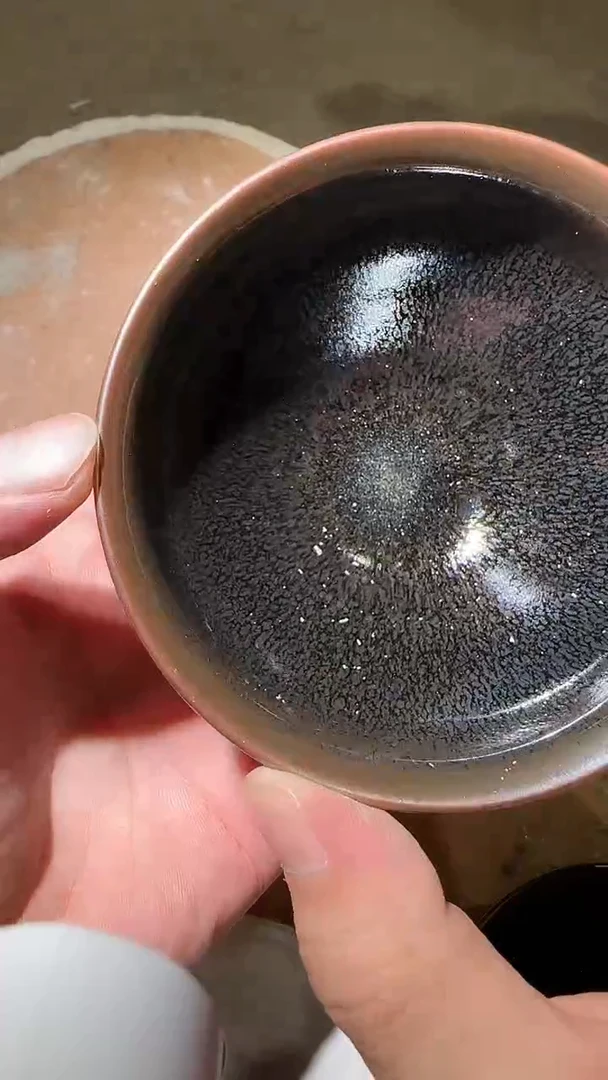 茶盏25长聚龙窑柴烧