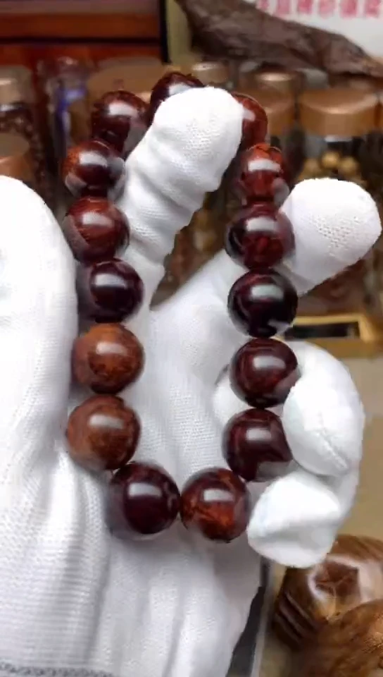 降真香手串/手链野*红降