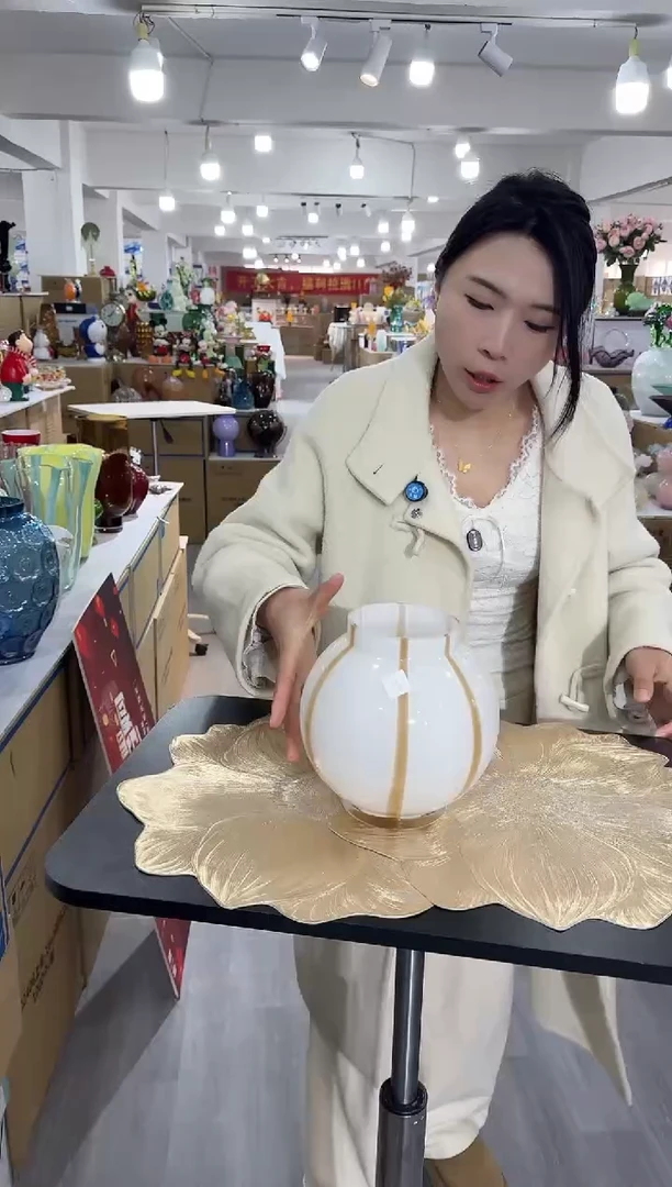 【闪购商品】琉璃盛泰花器E-品3