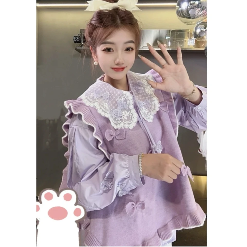 【七小姐】2.2新款春夏甜美时尚领衬衣韩版新款好货合集